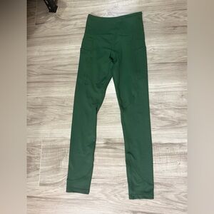 ZYIA Legging Active size 0 green color Recycled Polyester